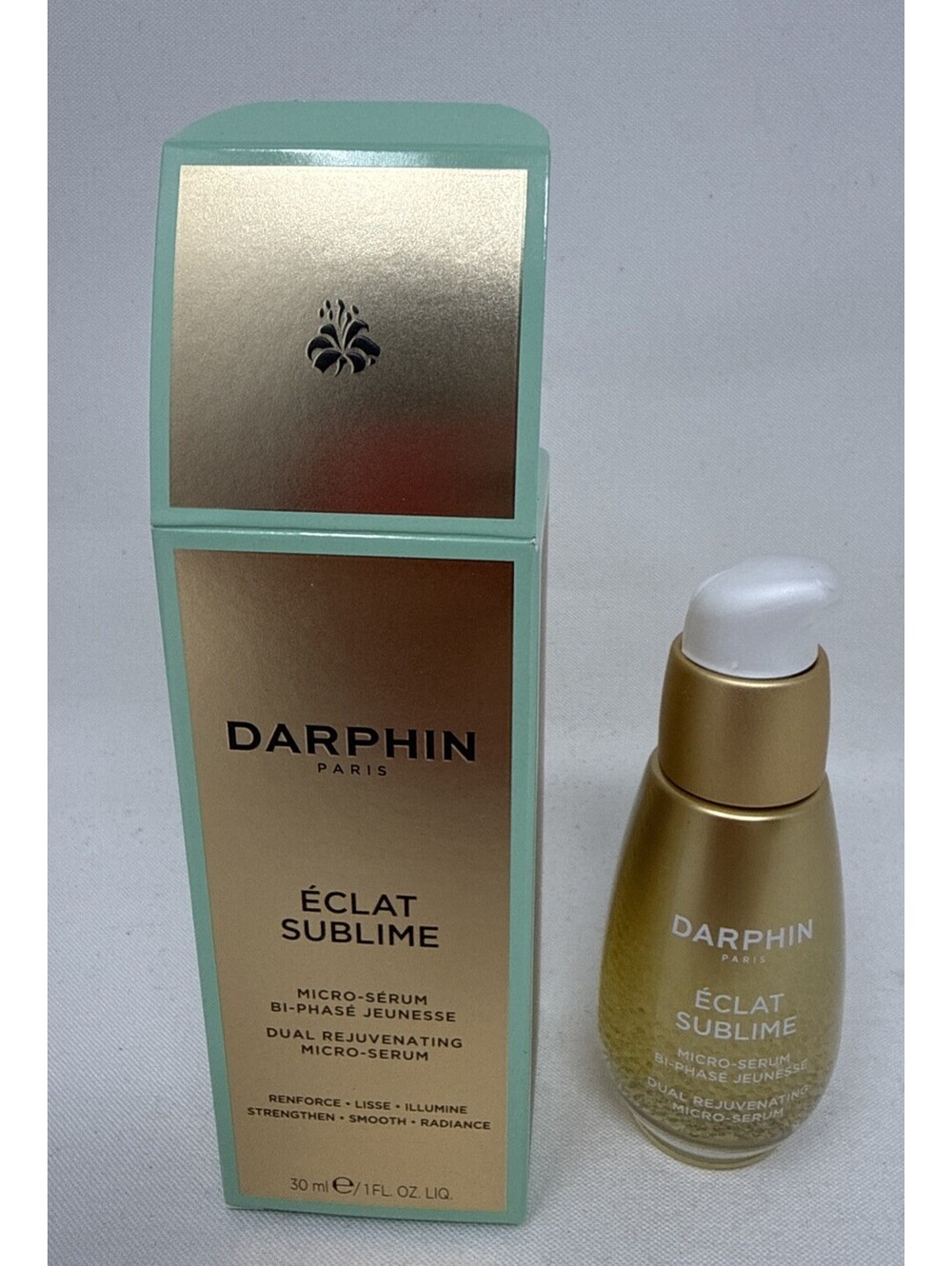 Darphin Éclat Sublime Dual Rejuvenating Micro-Serum 1oz NIB   RN1